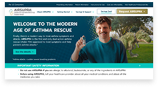 Banner of AIRSUPRA Patient Website