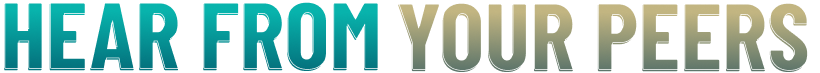 Banner of Hear From Your Peers